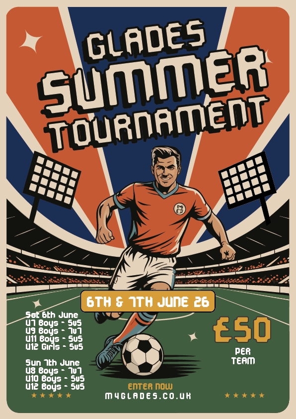 Glades Summer Tournament 2026 flyer